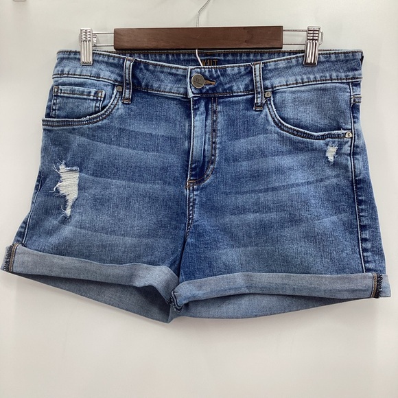 Kut from the Kloth Pants - Kut from the Kloth Distressed Blue Jean Shorts